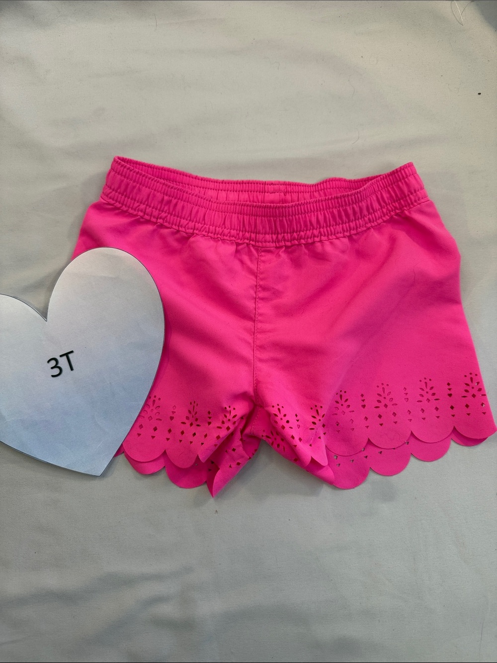 OshKosh B'gosh Hot Pink Elastic Waist Shorts for Toddler